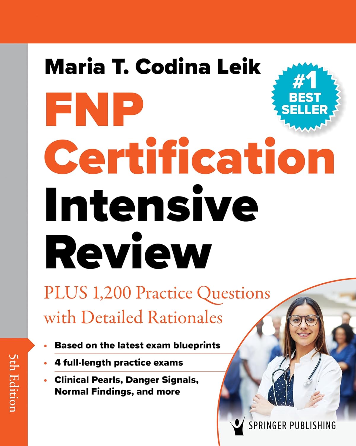 71IKVqaUEkLSL1500-1.jpg FNP Certification Intensive Review: PLUS 1,200 Questions With Detailed Rationales 5th Edition - Image 1