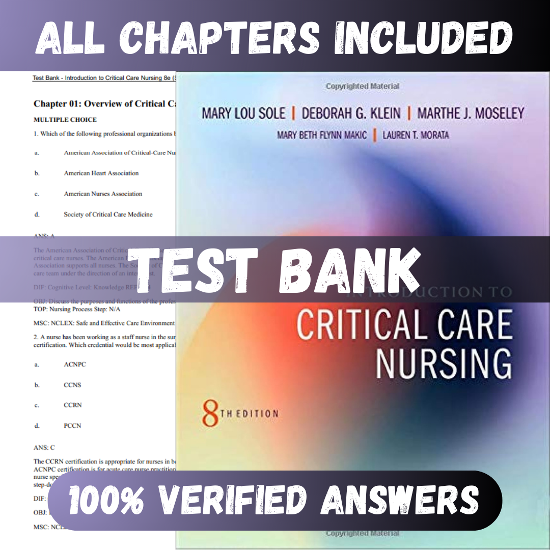Test-Bank-Introduction-to-Critical-Care-Nursing-8th-Edition-by-Mary11-1.png Test Bank for Introduction to Critical Care Nursing 8th Edition - Image 1
